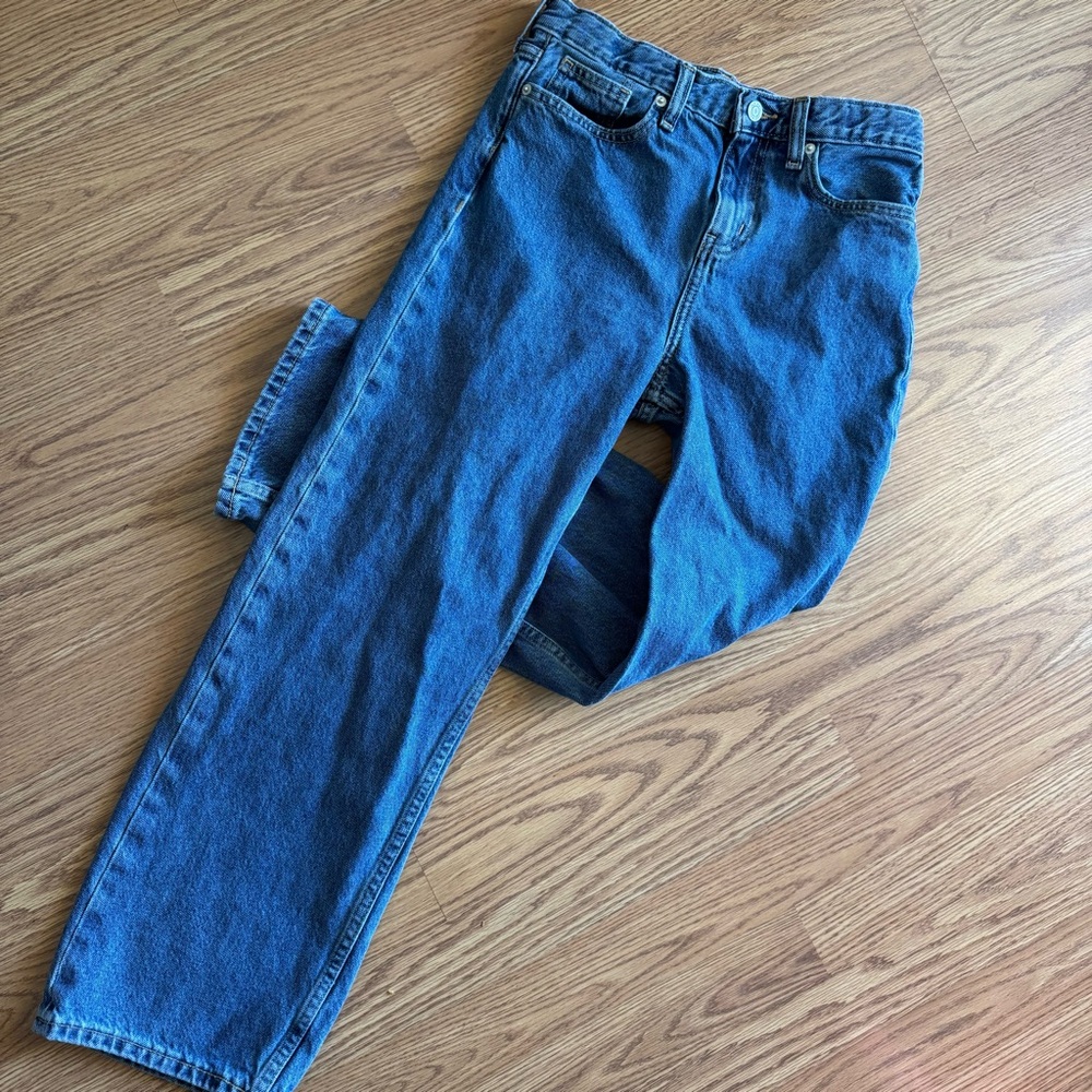 🟢3/$15 Old Navy Boys Baggy Jeans | Size 14 | Adjustable Waist - Picture 6 of 11